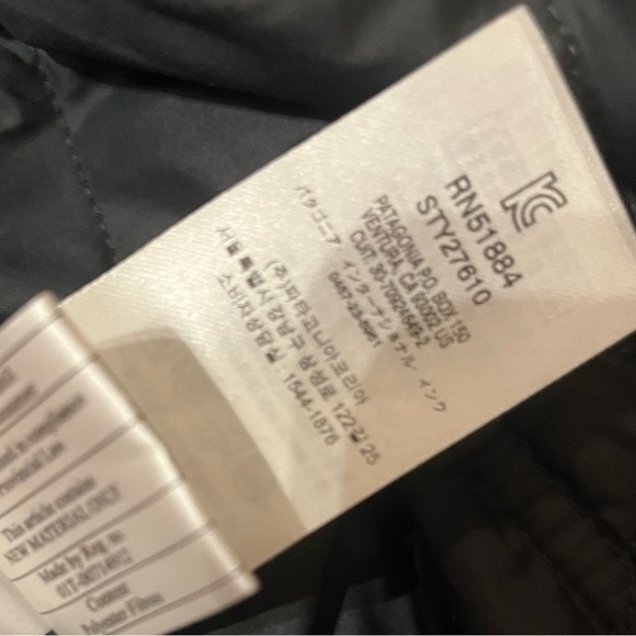 Patagonia Jack Daniel’s Embroidered Diamond Quilted Bomber Hoody - Picture 5 of 8